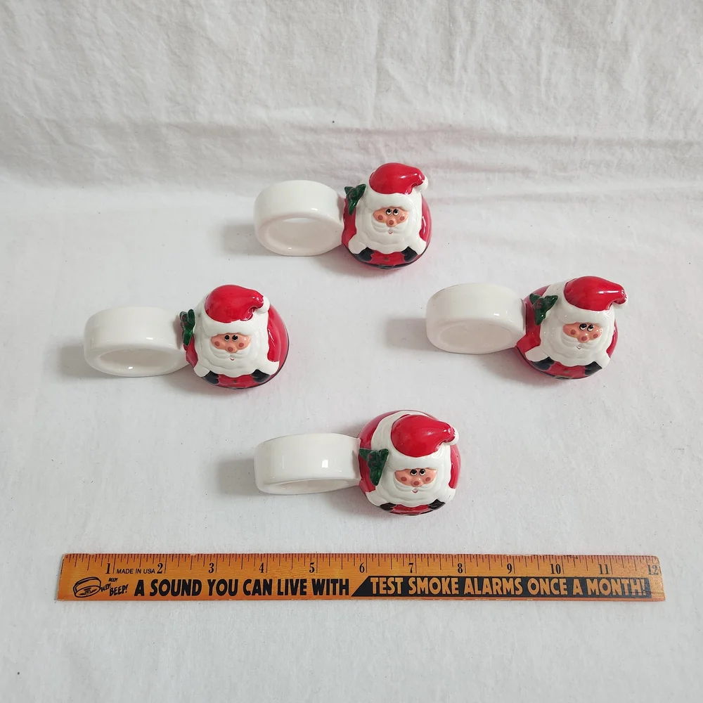 Santa Claus Napkin Rings